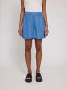 Shorts Tencel, dark blue wash | Mazine - toietmoi-laboutique