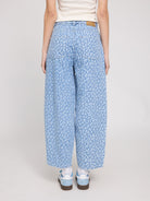 Barrel Jeans, Leoprint/hellblau | Mazine - toietmoi-laboutique