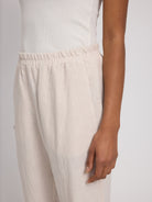 Leinen Mom Hose, moon | Mazine - toietmoi-laboutique