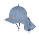 Sonnenhut mit Nackenschutz, blau | Pure Pure - toietmoi-laboutique