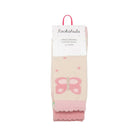Socken 2-er Pack, ecru/Schmetterling/Blumen | Rockahula - toietmoi-laboutique