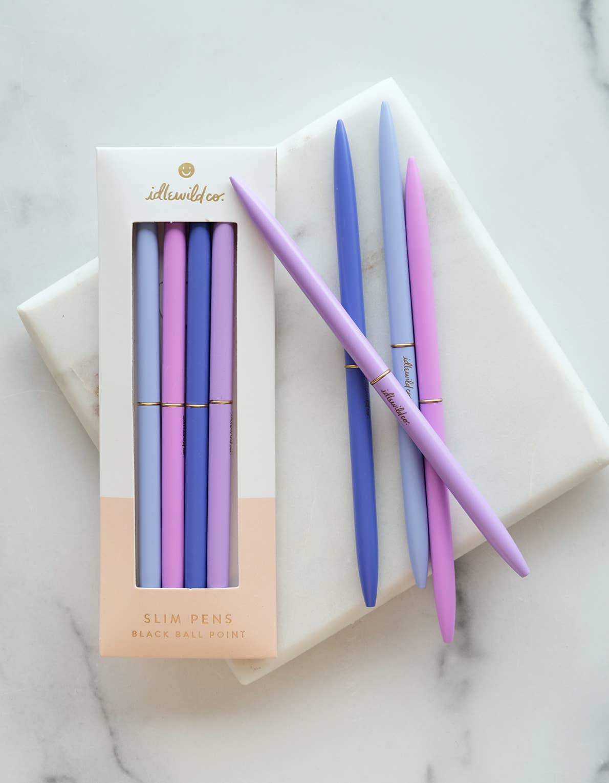 Schmale Stifte im Vierer-Set | Spectrum Violets | Idlewild Co. - toietmoi-laboutique