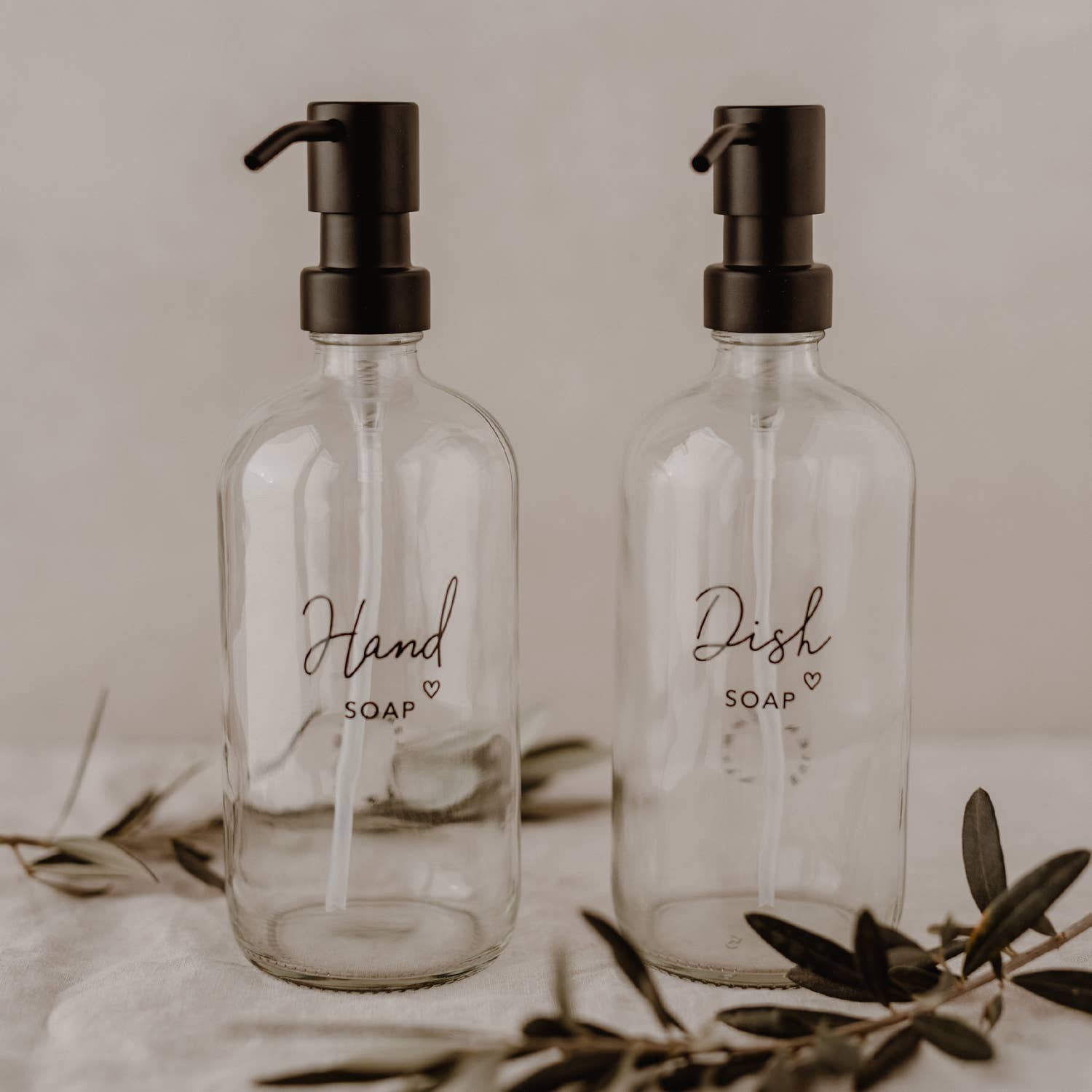 Seifenspender Dishsoap Transparent 500 ml | Eulenschnitt - toietmoi-laboutique