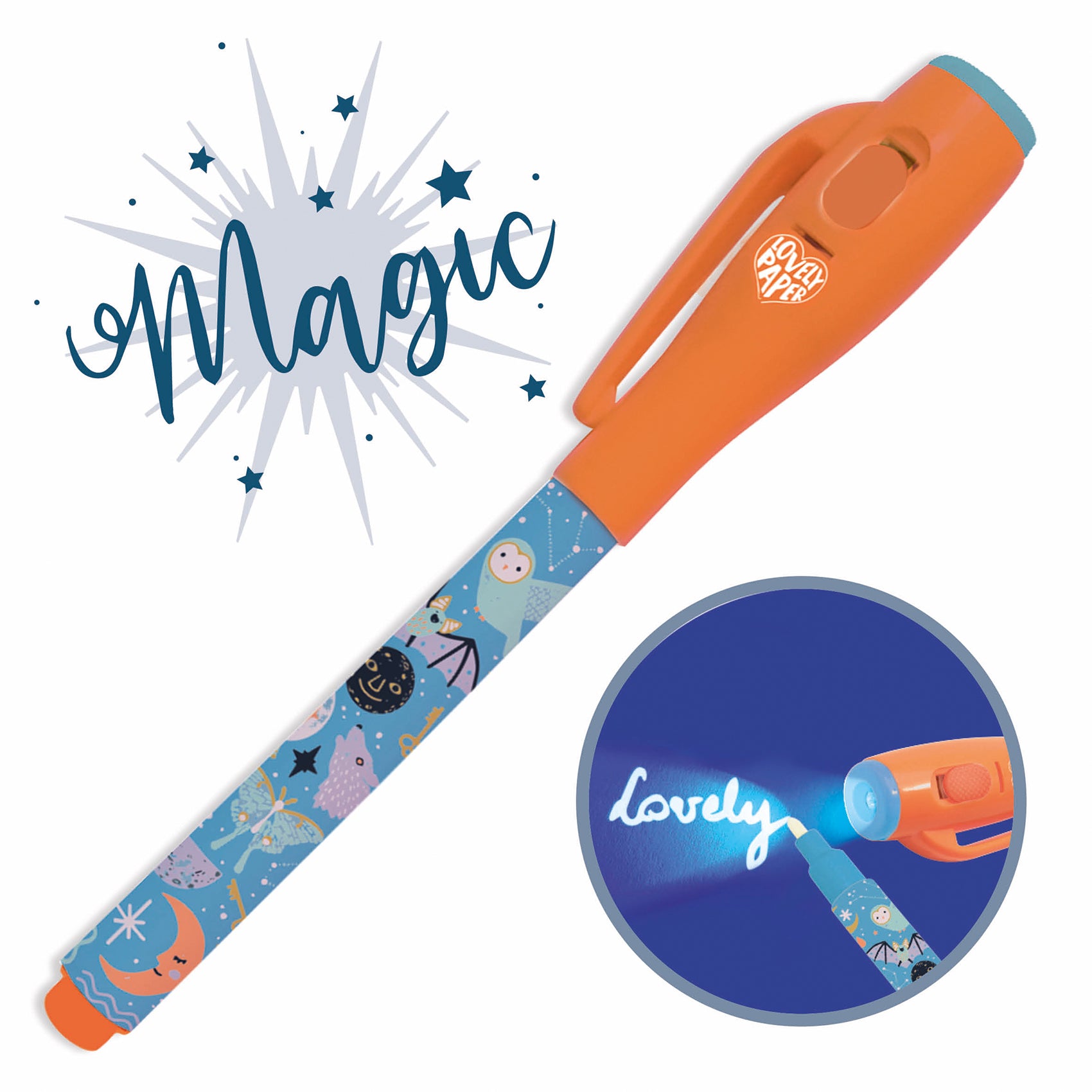 Magischer Filzstift, orange | djeco - toietmoi-laboutique