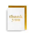 Karte mit Couvert, thank you | Klang & Kleid - toietmoi-laboutique
