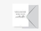 Postkarte / Vielleichter | typealive - toietmoi-laboutique