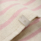 Mütze, ecru/rosa gestreift | HUTTELiHUT - toietmoi-laboutique
