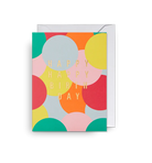 Karte mit Couvert, Happy Happy birthday | Klang & Kleid - toietmoi-laboutique