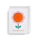 Karte mit Couvert, beautiful friend | Klang & Kleid - toietmoi-laboutique