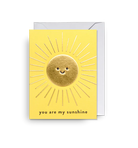 Karte mit Couvert, you are my sunshine | Klang & Kleid - toietmoi-laboutique