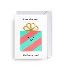 Karte mit Couvert, have the best birthday ever | Klang & Kleid - toietmoi-laboutique