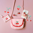 2 Haarspangen, Kirschen/pink | Rockahula - toietmoi-laboutique