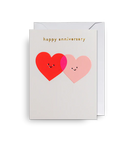 Karte mit Couvert, happy anniversary | Klang & Kleid - toietmoi-laboutique