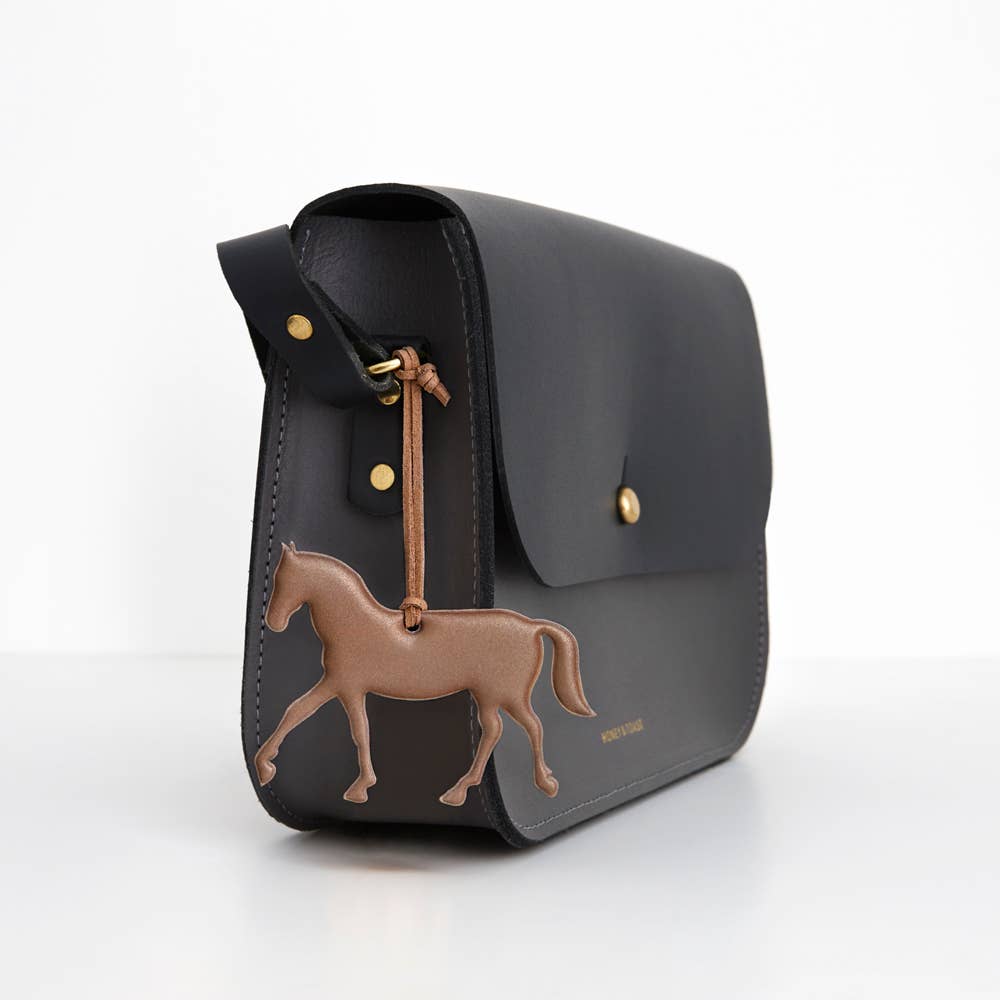 Reflektierender Anhänger, Pferd braun | Firefly - toietmoi-laboutique