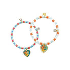Bastelset, Armbänder You&Me - Herz zum Auffädeln | djeco - toietmoi-laboutique