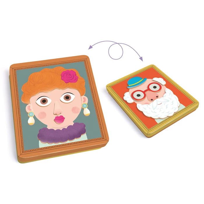 Magnete Inzebox, Portraits | djeco - toietmoi-laboutique