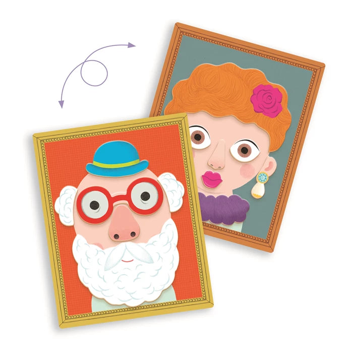 Magnete Inzebox, Portraits | djeco - toietmoi-laboutique