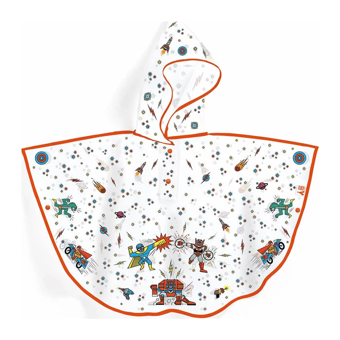 Regenponcho Katze (80x46 cm) | djeco - toietmoi-laboutique
