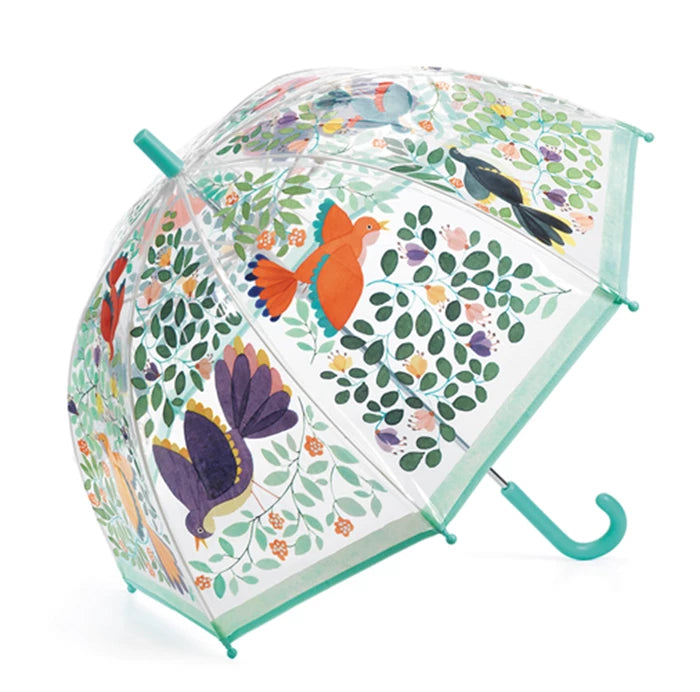 Regenschirm, Blumen und Vögel | djeco - toietmoi-laboutique
