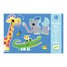 Puzzle Duo Wildtiere | djeco - toietmoi-laboutique