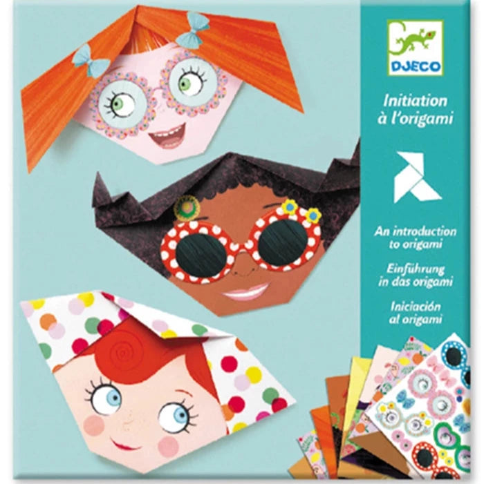 Origami, Gesichter | djeco - toietmoi-laboutique