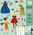 Sticker & Anziehpuppen, Topmodel | djeco - toietmoi-laboutique