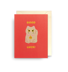 Karte mit Couvert, good luck | Klang & Kleid - toietmoi-laboutique