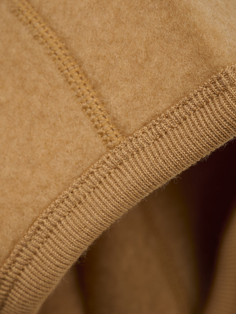 Balaclava Merinowolle extra fine, caramel | Fixoni - toietmoi-laboutique