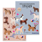 Spülmaschinenfeste Sticker "Pferde" | Halfbird - toietmoi-laboutique