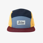 Baseball-Cap, bordeaux/blau/gelb | Lil' Boo - toietmoi-laboutique