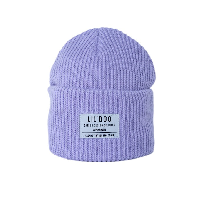 Strickmütze, lila | Lil' Boo - toietmoi-laboutique