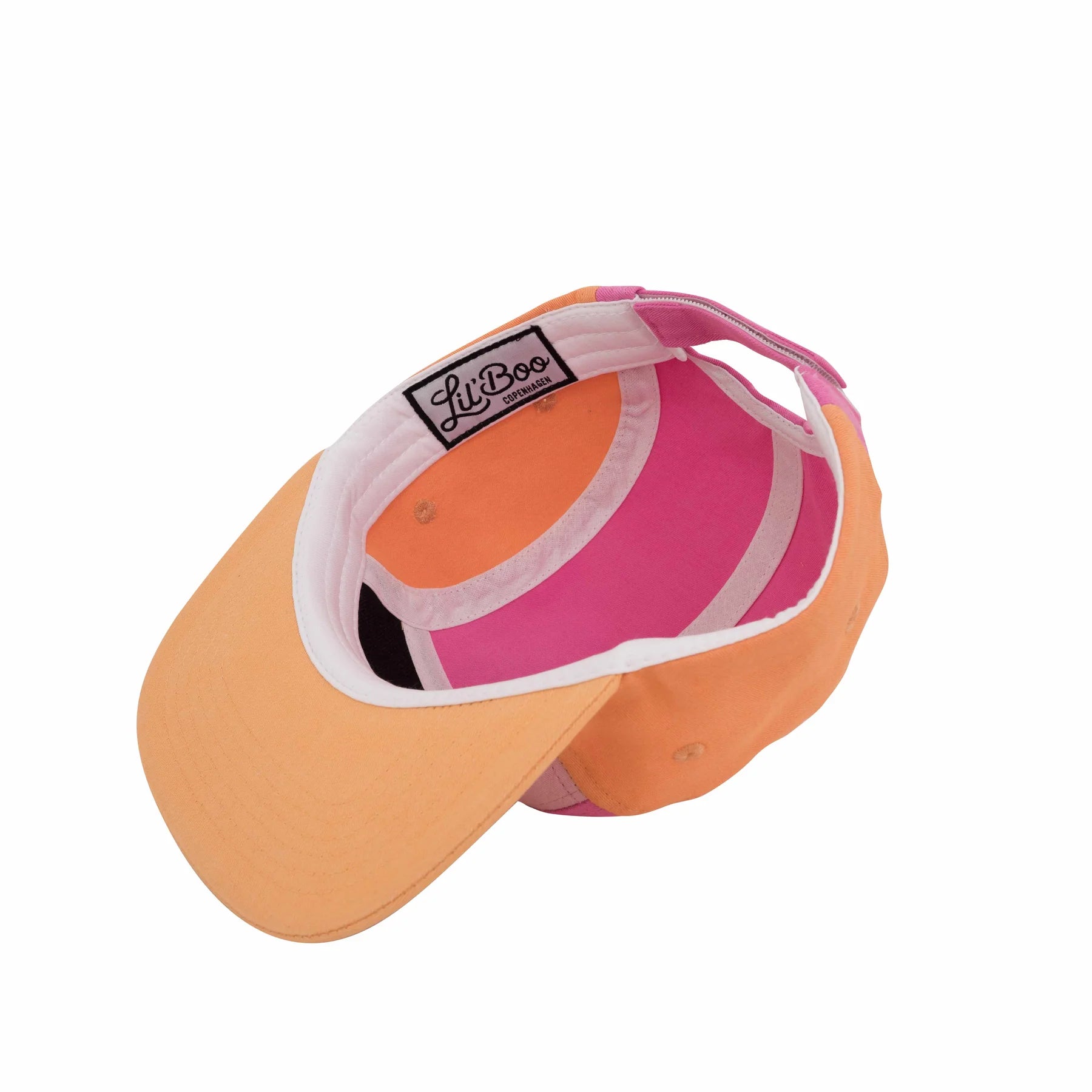 Baseball-Cap, orange/pink | Lil' Boo - toietmoi-laboutique