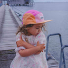 Baseball-Cap, orange/pink | Lil' Boo - toietmoi-laboutique