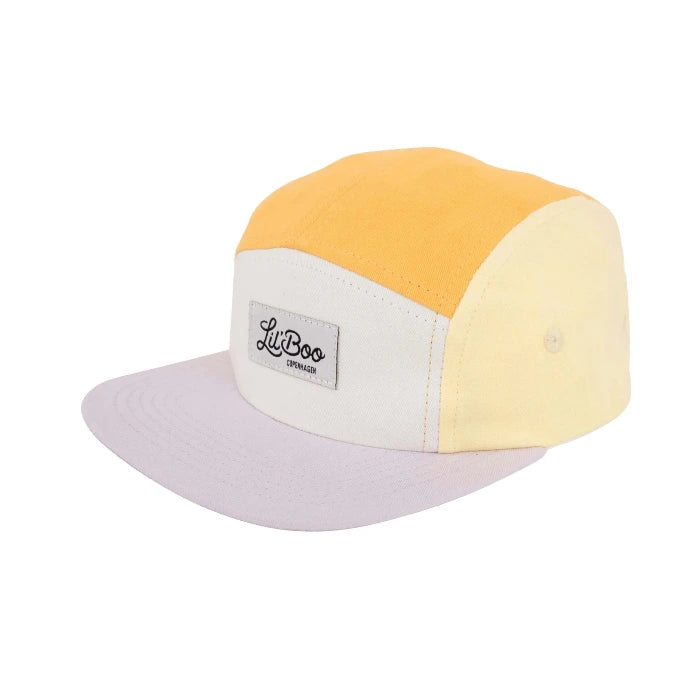 Baseball-Cap, orange/lila | Lil' Boo - toietmoi-laboutique