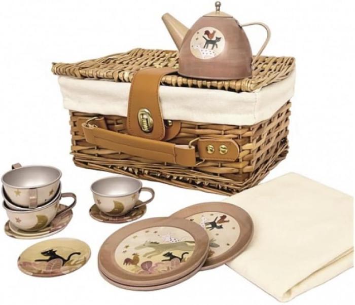 Zinn Tee-Set, Bremer Musikanten | Egmont Toys - toietmoi-laboutique