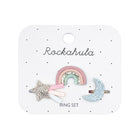 3 Ringe, Stern/Regenbogen/Mond | Rockahula - toietmoi-laboutique