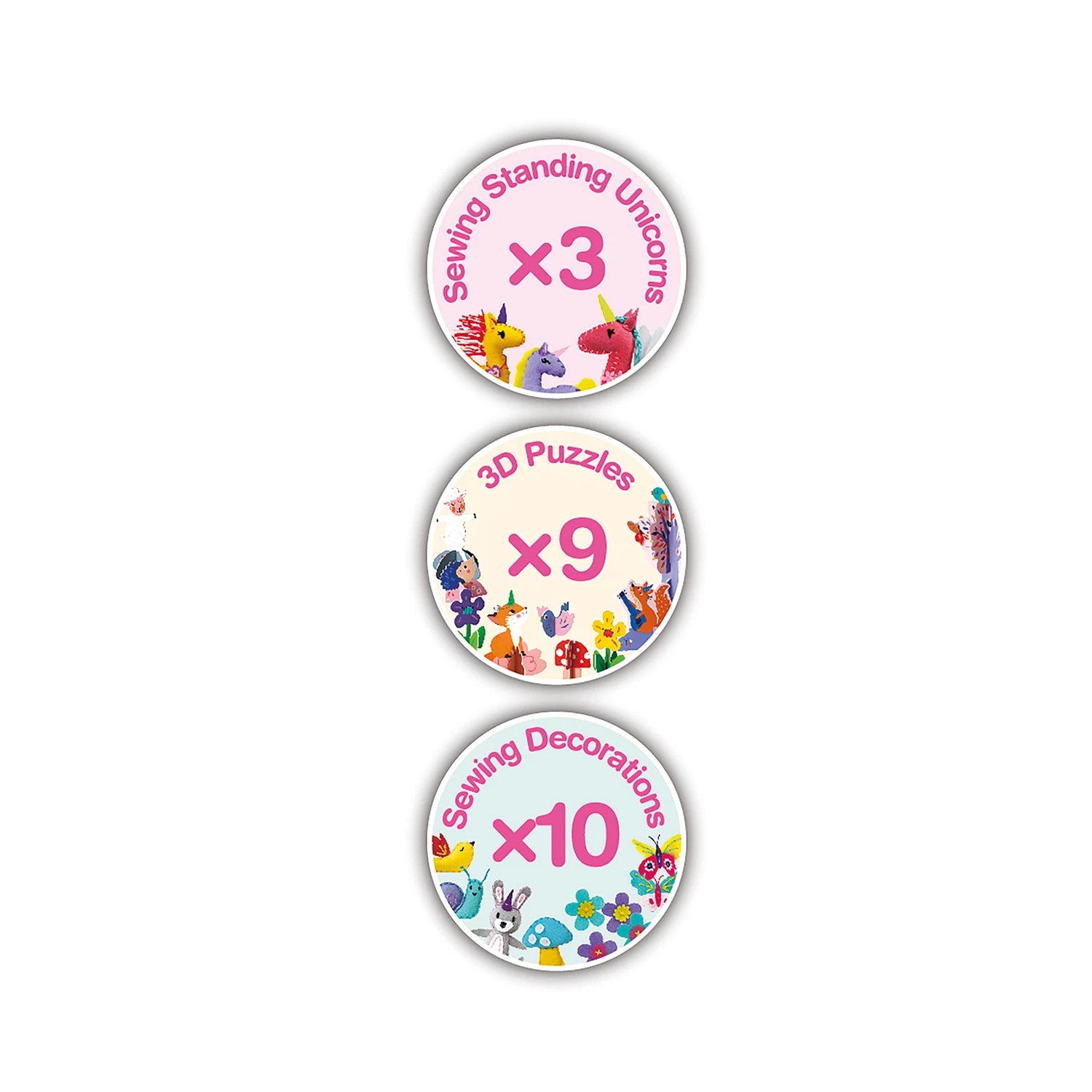 Spielset Einhörner | Avenir - toietmoi-laboutique