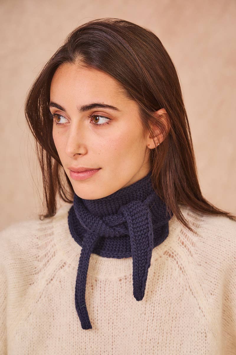 Kleines Dreieckstuch « Sophie », salbei | Calie Paris - toietmoi-laboutique