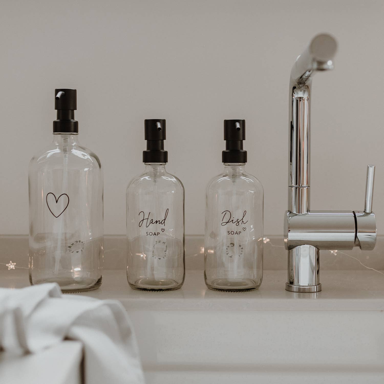 Seifenspender Dishsoap Transparent 500 ml | Eulenschnitt - toietmoi-laboutique
