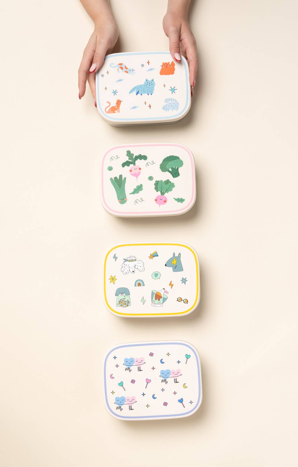 Lunchbox aus Edelstahl, Katzen | the cotton cloud - toietmoi-laboutique