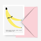 Postkarte / When we`re together No. 1 (Bananen) | typealive - toietmoi-laboutique