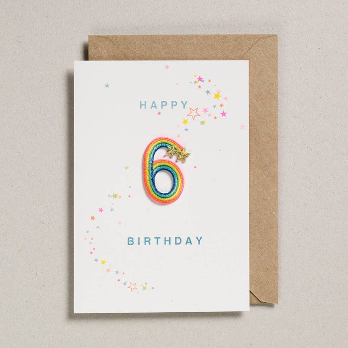 Patchkarte mit Umschlag - Regenbogen 6 | Petra Boase Ltd - toietmoi-laboutique
