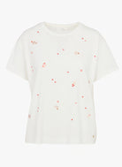 T-Shirt ILIA, weiss/Muscheln | des petits hauts - toietmoi-laboutique