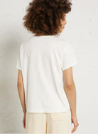 T-Shirt ILIA, weiss/Muscheln | des petits hauts - toietmoi-laboutique
