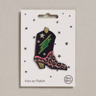 Aufbügelpatch, Cowboystiefel | Petra Boase Ltd - toietmoi-laboutique