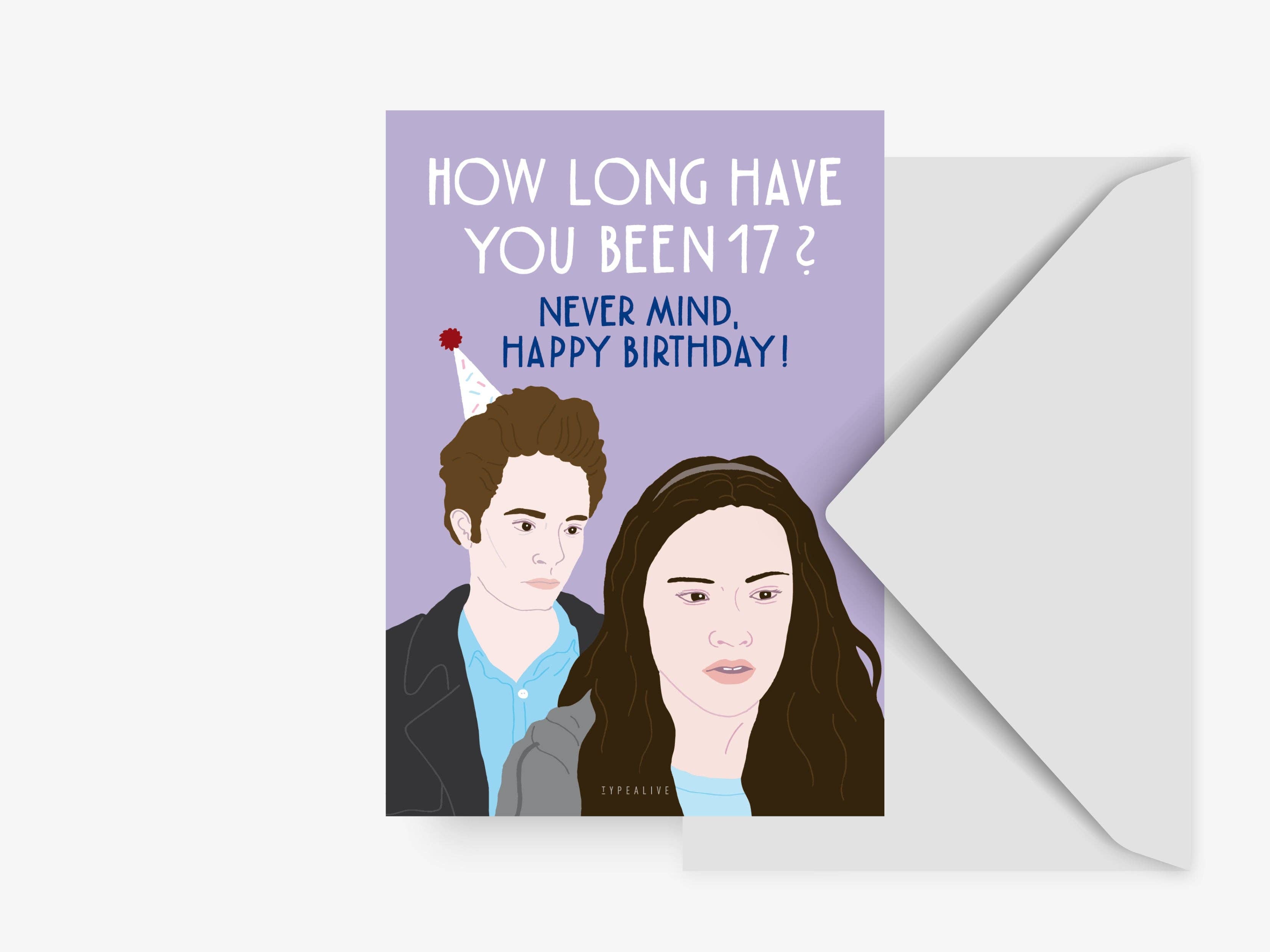 Postkarte / How Long | typealive - toietmoi-laboutique