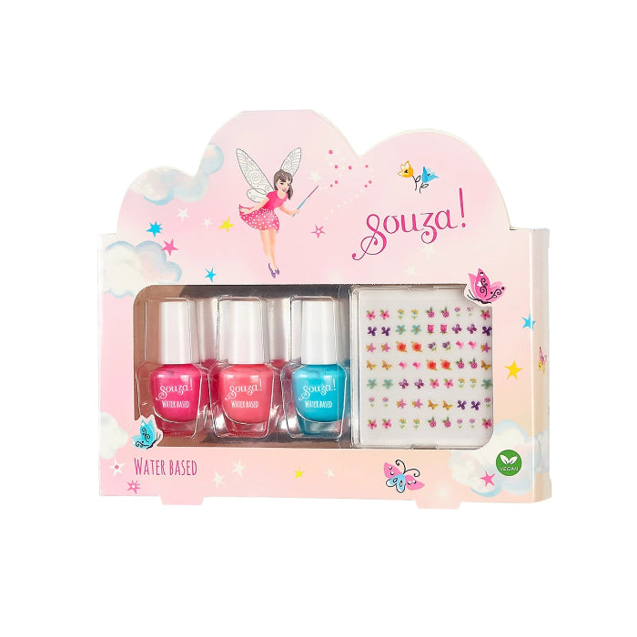 Set Nagellack + Nagelsticker Elfe | Souza - toietmoi-laboutique