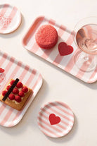Serviertablett - Streifen/Herz | ALL THE WAYS TO SAY - Europe - toietmoi-laboutique
