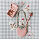 Schmuckbox aus Samt, Erdbeeren | Rockahula - toietmoi-laboutique