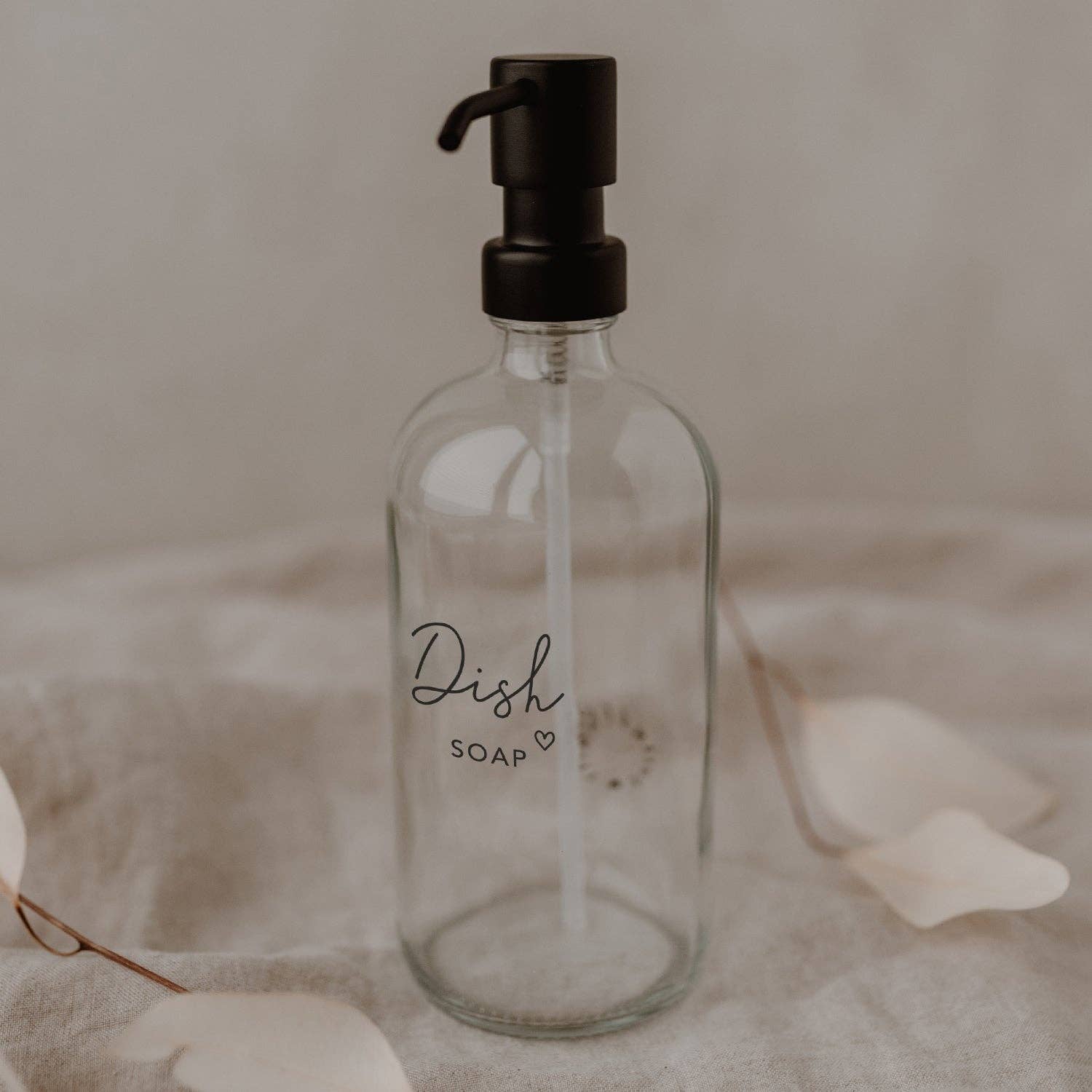 Seifenspender Dishsoap Transparent 500 ml | Eulenschnitt - toietmoi-laboutique